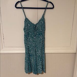 Wild Fable Teal Floral Dress